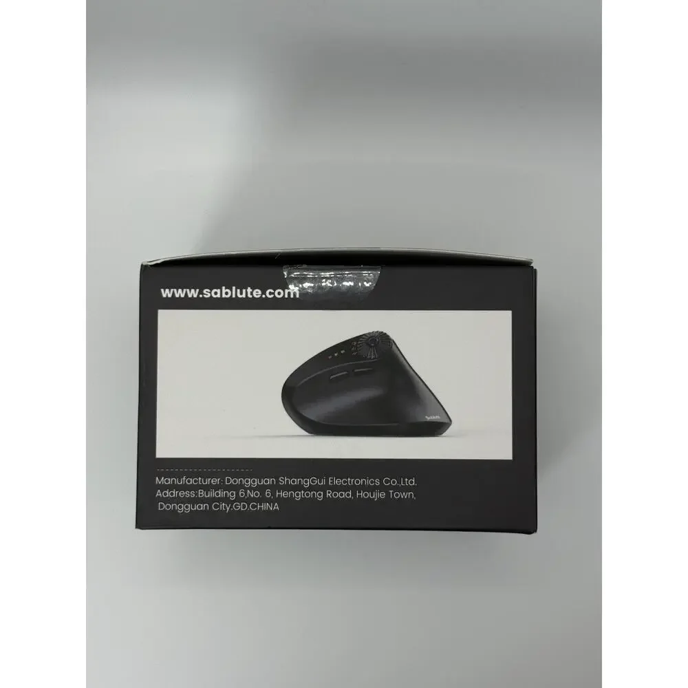 SABLUTE MAM51 Vertical Mouse Bluetooth 2.4G Wireless 4000 DPI